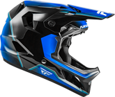Casco Fly Rayce Repeat Negro/Azul Niño