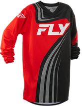 Jersey Fly F-16 Negro Rojo Blanco 2025 Niño