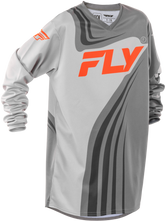 Jersey Fly F-16 Gris Naranja 2025 Niño