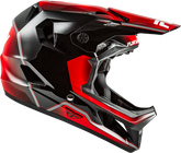 Casco Fly Rayce Repeat Negro/Rojo Niño