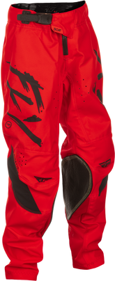 Pantalón Fly Kinetic Stoke Rojo Negro 2025 Niño
