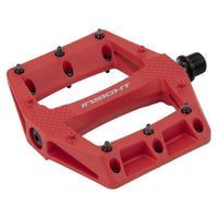 Pedales Insight Thermoplastic Pro 9/16 Rojo