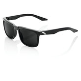 Gafas 100% Blake Polished Negro Lente Peakpolar Gris