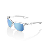 Gafas 100% Centric Polished Crystal Haze Lente Hiper Azul Espejo
