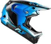 Casco Fly Werx-R Flow Carbon Negro/Azul/Blanco