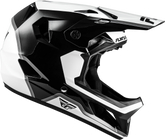 Casco Fly Rayce Repeat Negro/Blanco Niño