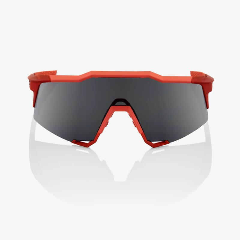Gafas 100% Speedcraft Soft Tact Coral Lente Negro Espejo