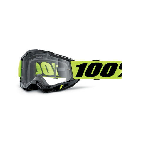 Goggle 100% Accuri 2 OTG Neon Amarillo Lente Clear