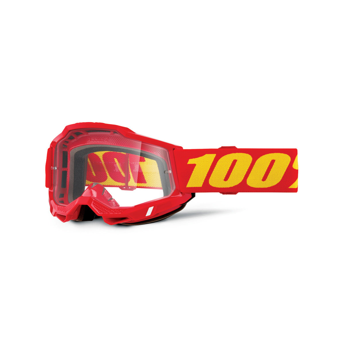 Goggle 100% Accuri 2 OTG Roja Lente Clear