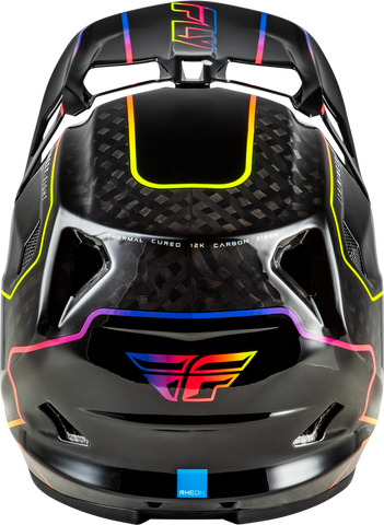 Casco Fly Werx-R Flow Carbon Negro/Multi Niño