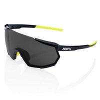 GAFAS 100% RACETRAP NEGRA LENTE HUMO