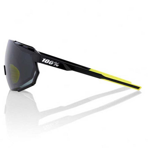 GAFAS 100% RACETRAP NEGRA LENTE HUMO