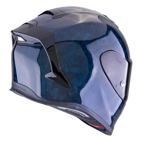 Casco Scorpion EXO-R1 Evo Onyx Air Carbon Azul