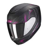 Casco Scorpion EXO-391 Spada Negro Mate/Rosa