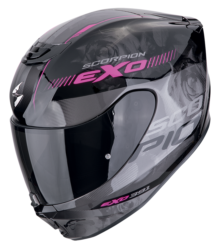 Casco Scorpion EXO-391 Ava Negro/Rosa
