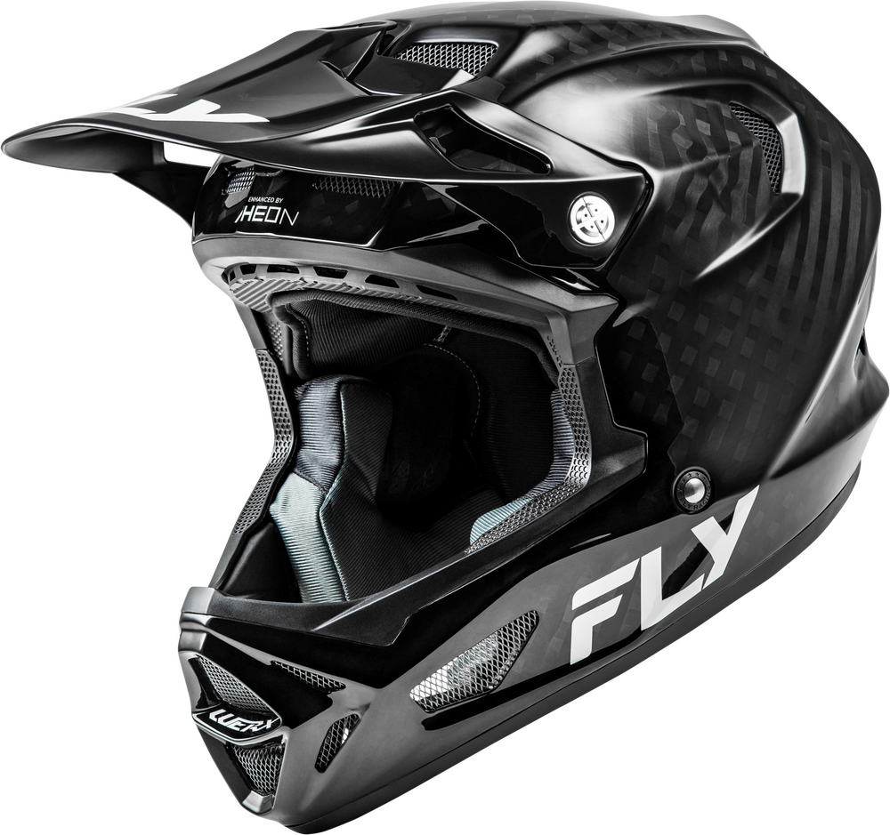 Casco Fly Werx-R Flow Carbon Negro Niño