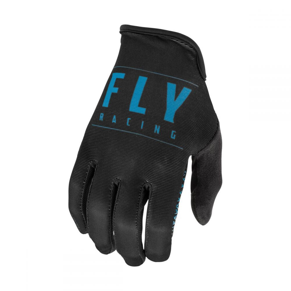 Guantes Fly Media Negro/Azul