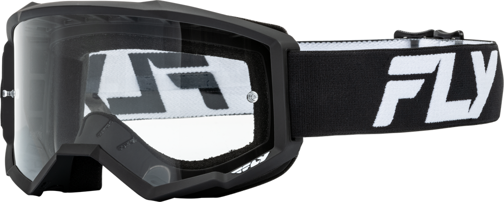 Goggle Fly Focus Negro/Blanco Lente Clear