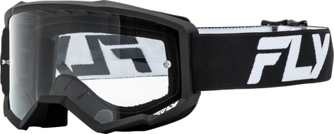 Goggle Fly Focus Negro/Blanco Lente Clear