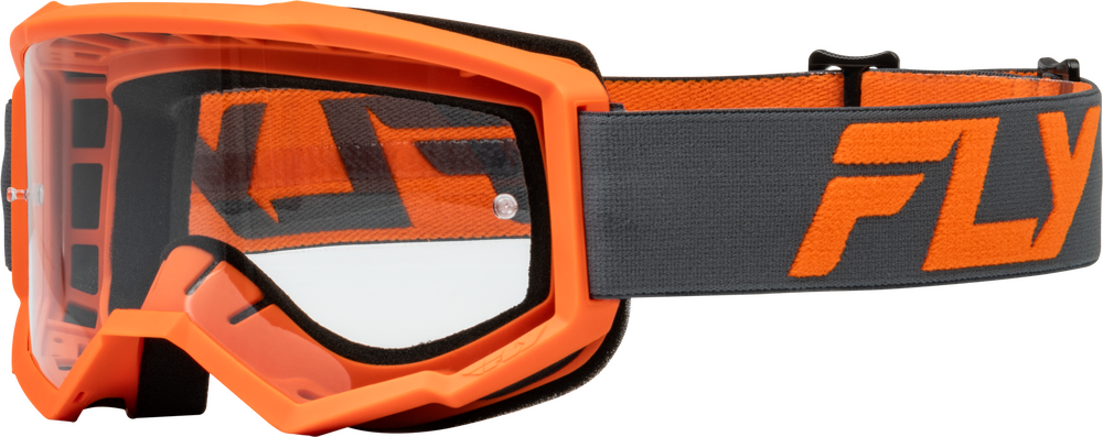 Goggle Fly Focus Charcoal/Naranja Lente Clear