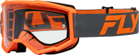 Goggle Fly Focus Charcoal/Naranja Lente Clear