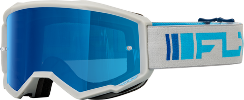 Goggle Fly Zone Silver/Azul Lente Azul Espejo