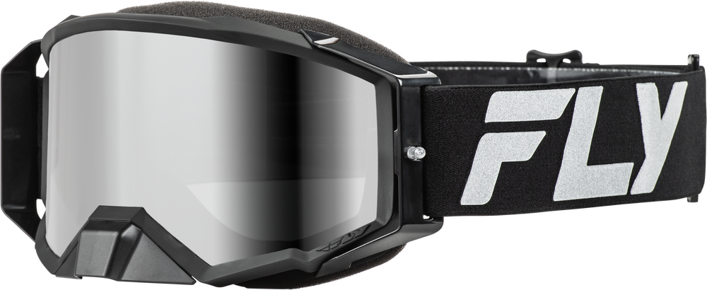 Goggle Fly Zone Elite Negro/Silver Lente Humo Espejo