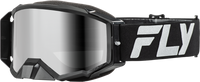 Goggle Fly Zone Elite Negro/Silver Lente Humo Espejo