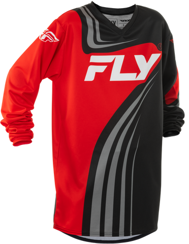 Jersey Fly F-16 Negro Rojo Blanco 2025 Niño