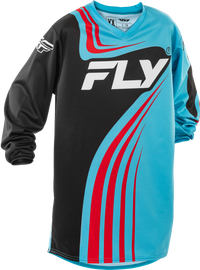 Jersey Fly F-16 Cyan Negro Rojo 2025 Niño