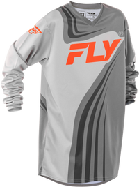 Jersey Fly F-16 Gris Naranja 2025 Niño