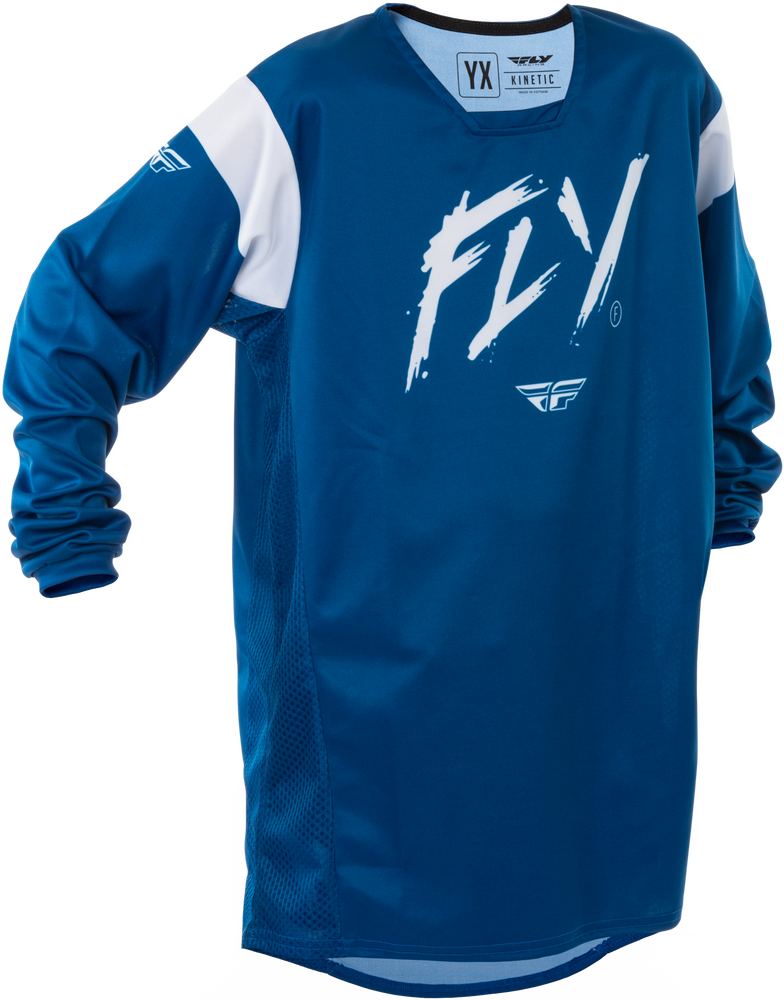 Jersey Fly Kinetic Stoke Navy Blanco 2025 Niño