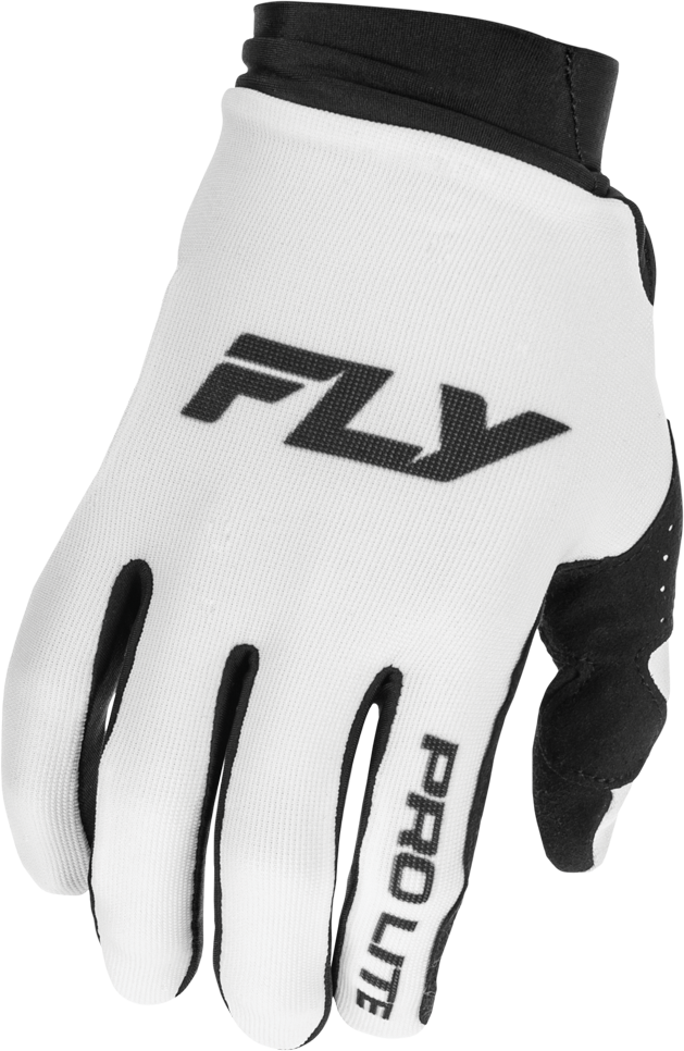Guantes Fly Pro Lite Blanco/Negro Niño Talla YL