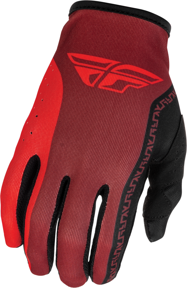 Guantes Fly Lite Negro/Rojo