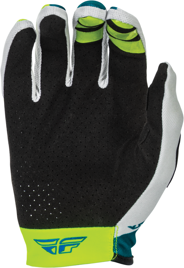Guantes Fly Lite Gris/Lima/Teal Niño