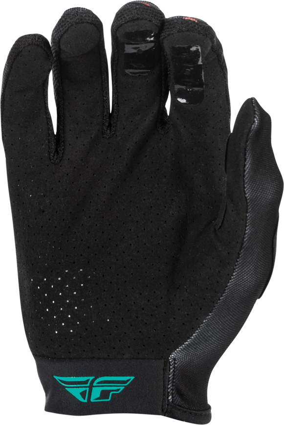 Guantes Fly Lite Americana Negro/Rojo/Dorado Niño
