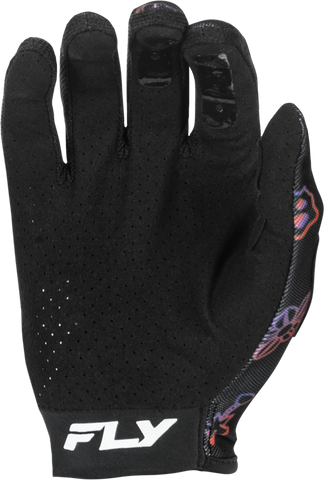 Guantes Fly Lite Outline Negro/Rojo/Purpura Niño