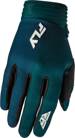 Guantes Fly F-16 Teal/Blanco