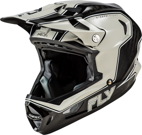 Casco Fly Werx-R Flow Carbon Negro/Gris Niño