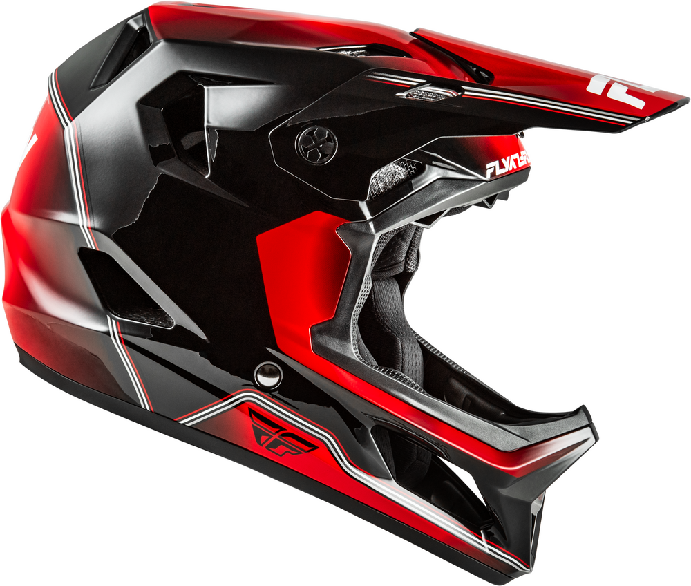 Casco Fly Rayce Repeat Negro/Rojo