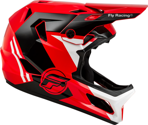 Casco Fly Rayce Rojo/Negro/Blanco