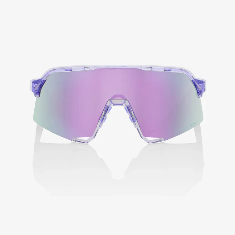 Gafas 100% S3 Polished Translucent Lavender Lente Hiper Lavender Espejo