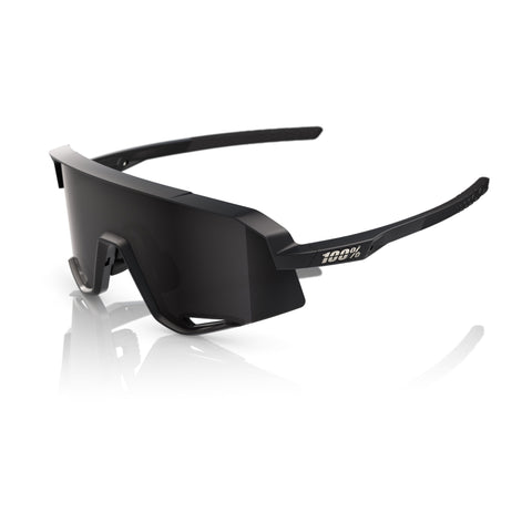 Gafas 100% Slendale Mate Negra Lente Humo