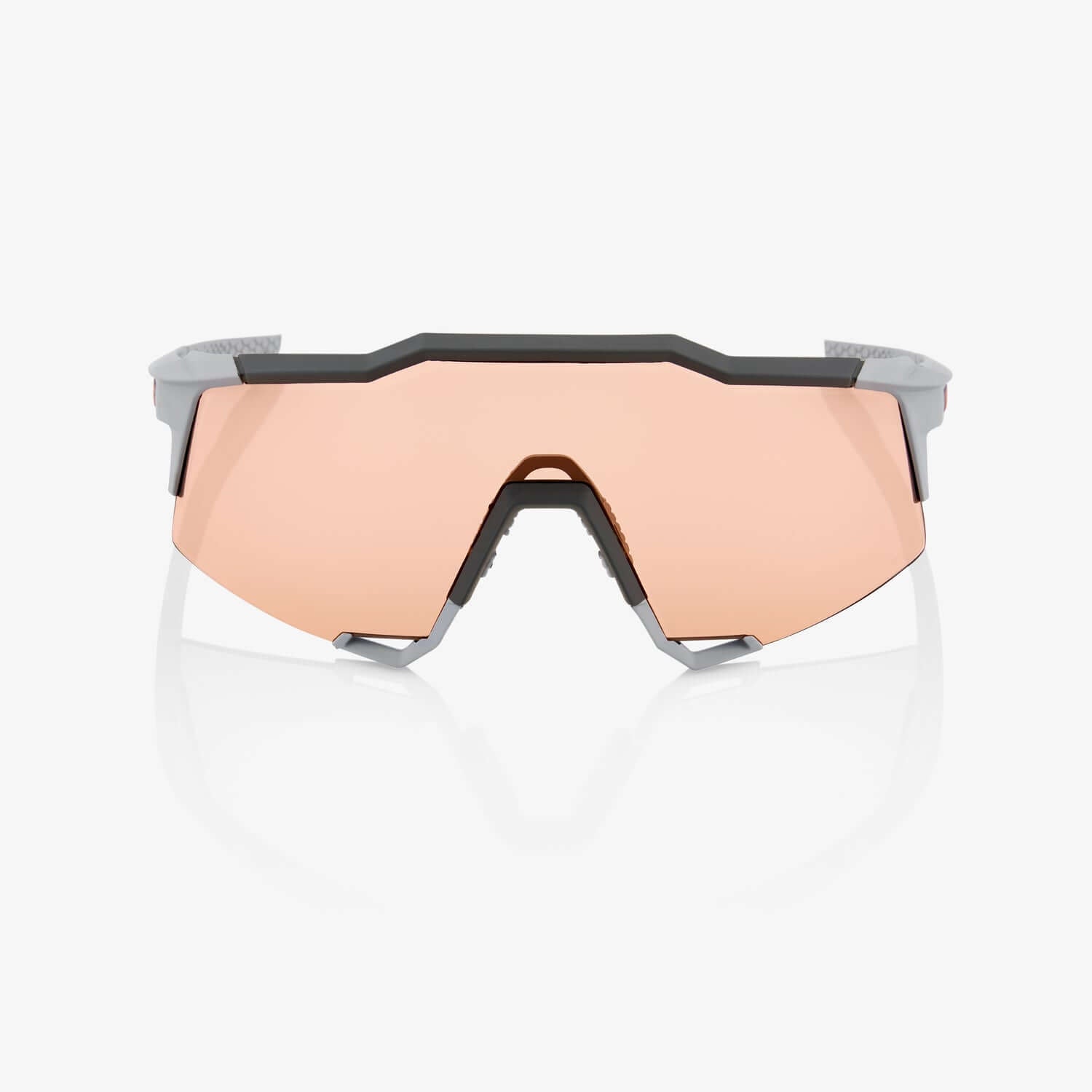 Gafas 100% Speedcraft Soft Tact Stone Gris Lente Hiper Coral