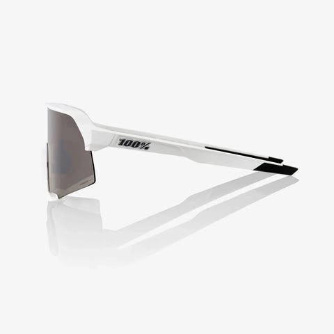 Gafas 100% S3 Mate Blanca Lente Hiper Silver Espejo