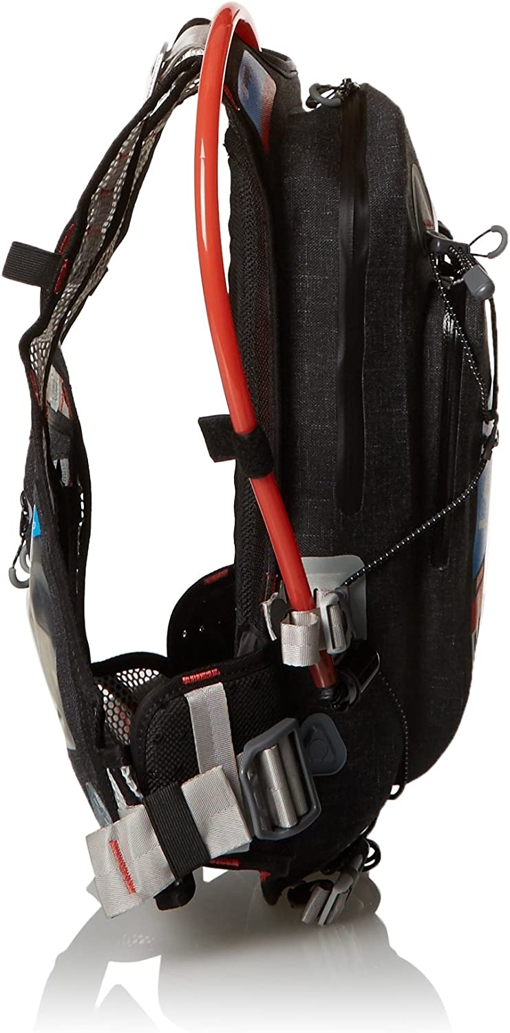 Morral Leatt Hidratacion DBX Enduro Lite 2.0 Negro/Azul/Naranja