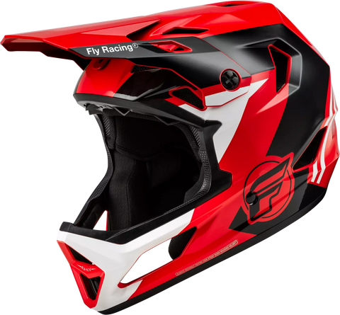 Casco Fly Rayce Rojo/Negro/Blanco