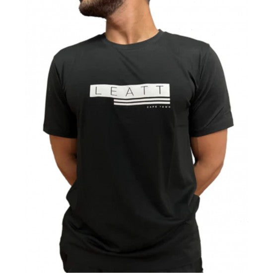 Camiseta Leatt Logo Negro/Blanco