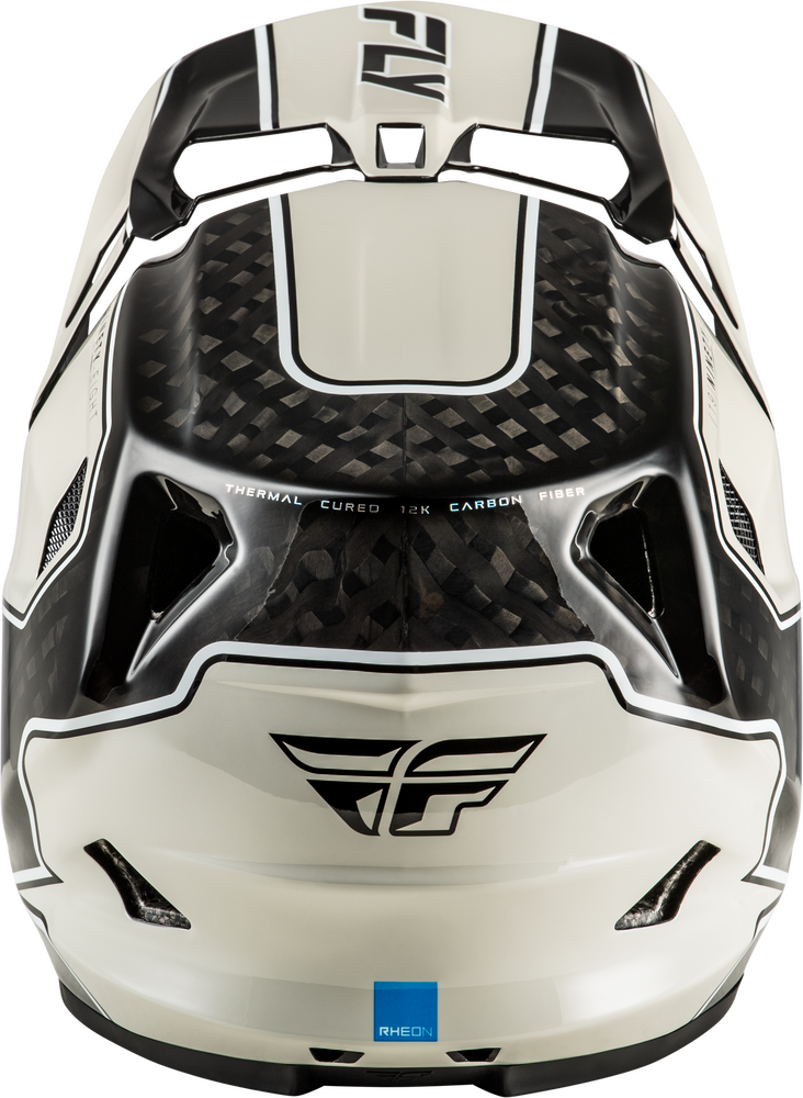 Casco Fly Werx-R Flow Carbon Negro/Gris Niño