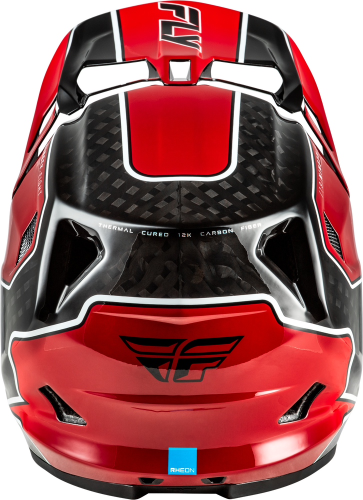 Casco Fly Werx-R Flow Carbon Negro/Rojo